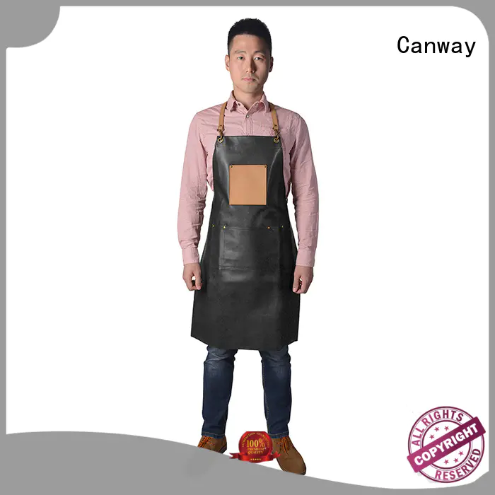 Canway material hairdresser apron for business for beauty salon