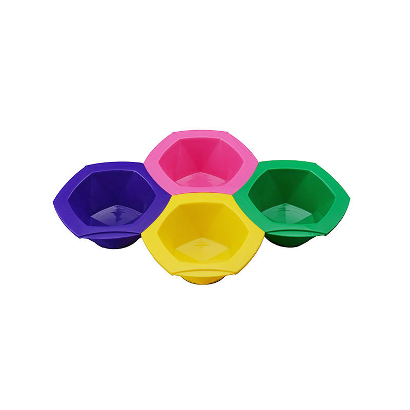 Colorful Connective Rainbow Tint Bowl Set With Seven Colors Bowl Easy-to-clean Material