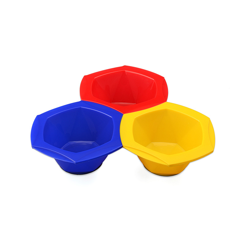 Colorful Connective Rainbow Tint Bowl Set With Seven Colors Bowl Easy-to-clean Material