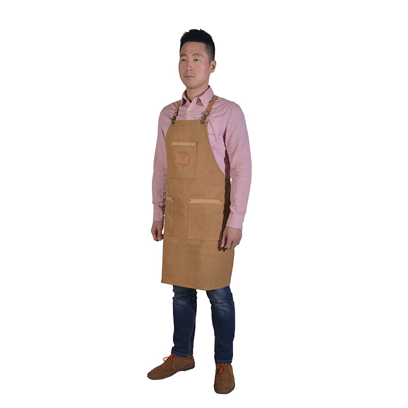 Vintage Barber Vic Canvas Apron With Durable Material