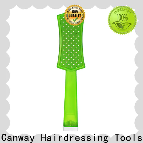 Canway rubber comb brush factory for men