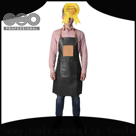 Canway denim hairdresser apron suppliers for beauty salon
