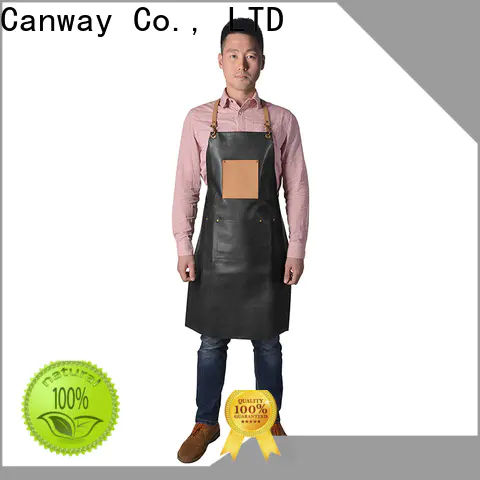 Canway material hairdresser apron manufacturers for beauty salon