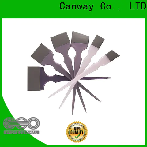 Canway silicone hairdressing tint brushes suppliers for barber