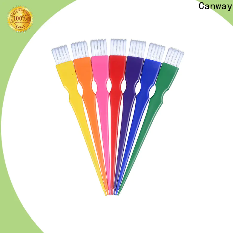 Canway sizes hairdressing tint brushes factory for beauty salon