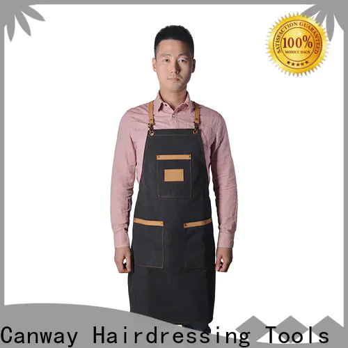 Custom barber cape material for business for hair salon