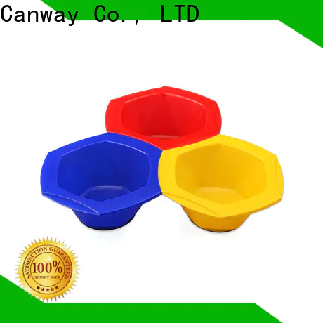 Canway silicone tint hair brush company for hairdresser