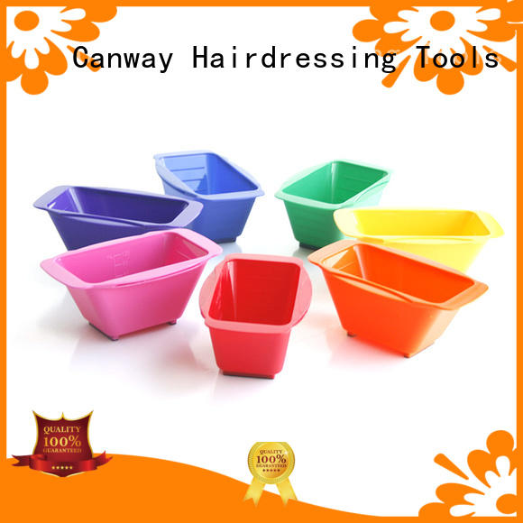 Canway paddle tinting bowl and brush suppliers for beauty salon