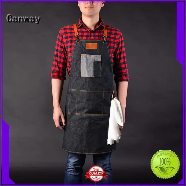 Canway vintage hairdresser apron factory for hair salon