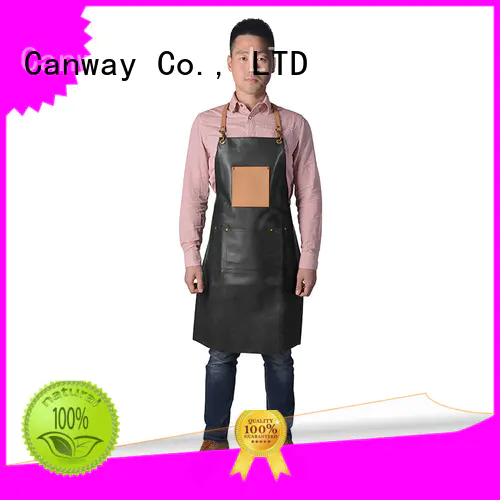 Canway vintage barber apron factory for beauty salon